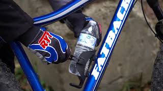 WATER BOTTLE CAGE BIKASE ADJUSTABLE DRINK HOLDER BK - Scat Bikes