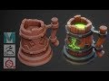 Autodesk Maya 2019, Zbrush, Painter  - Stylized Mug