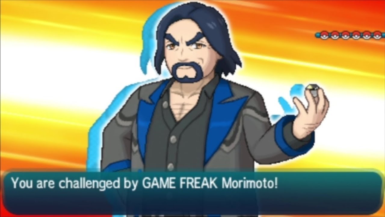 Pokémon Sun/Moon - Game Freak Morimoto