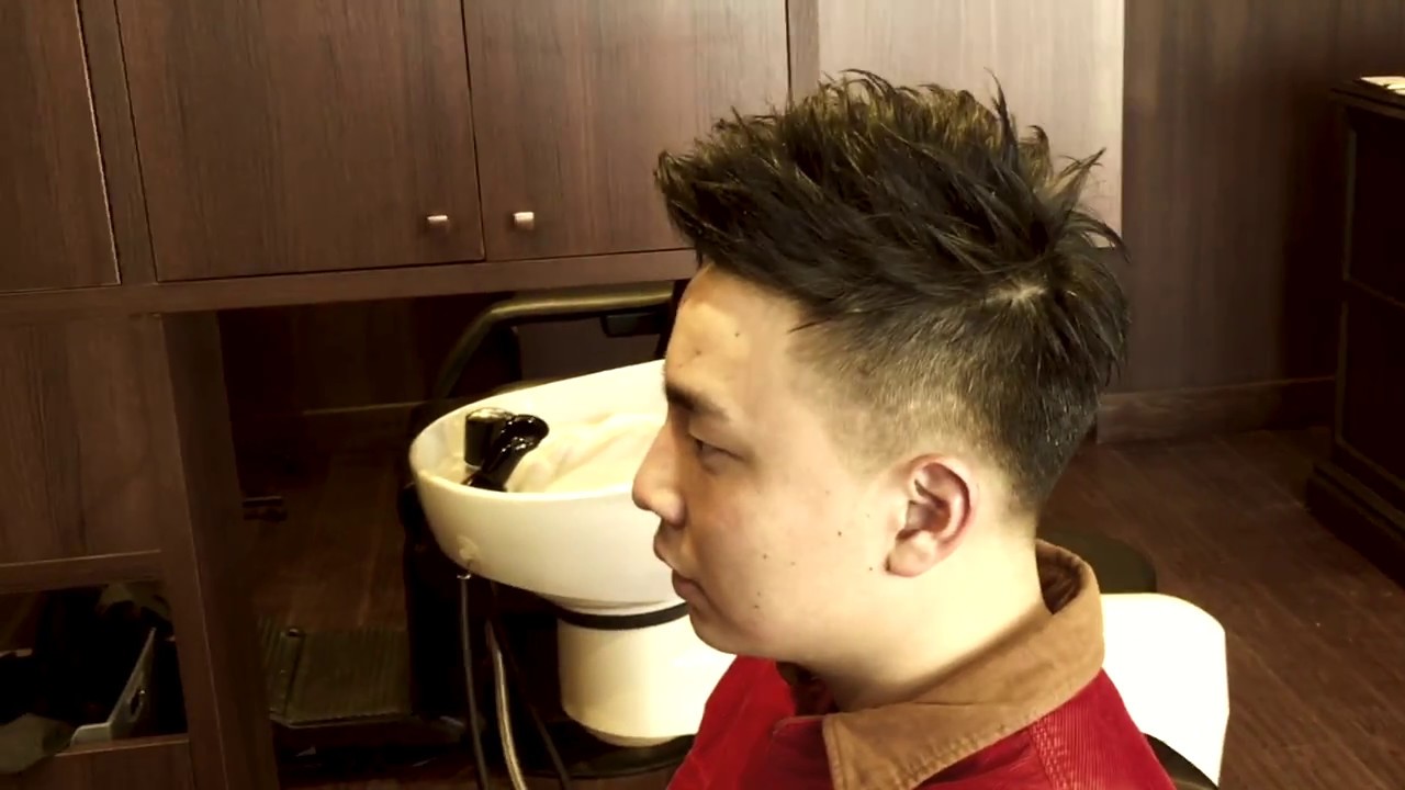 神栖 香取 旭市 美容室 理容室 メンズオンリーサロン The Barber Shop ザバーバーショップが創る エッジサイドパート男髪スタイル Youtube