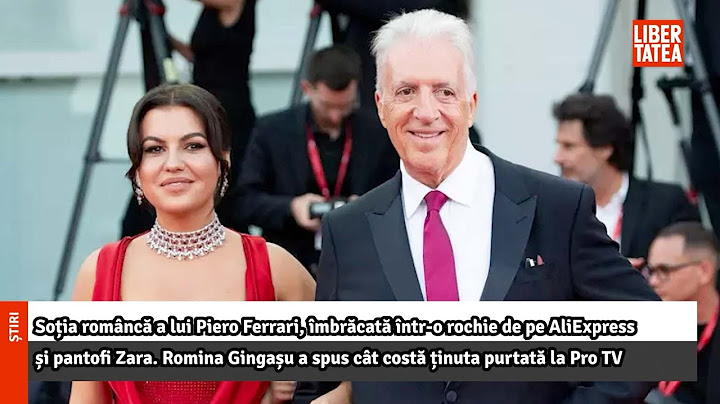 Soția româncă a lui Piero Ferrari, îmbrăcată într-o rochie de pe AliExpress și pantofi...|Libertatea