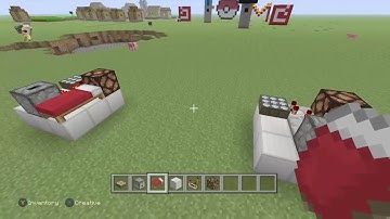 Minecraft How To Make A Redstone Bed Alarm System!