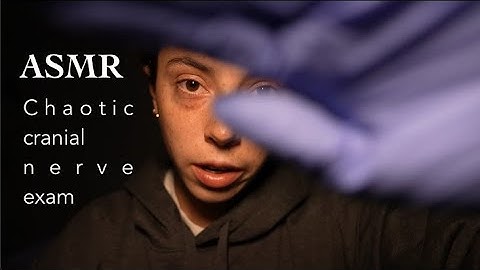 ASMR | Cranial Nerve Exam... except you fail and I have to remove your brain [realistic role play!]