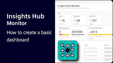 Insights Hub Monitor- How to create a basic dashboard
