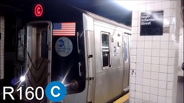 ᴴᴰ Last 8 Car R160 to Run on the C Line