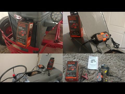 BLACK DECKER BM3B Fully Automatic 6V 12V Battery Charger Maintainer Explain  With Doodly Animation 