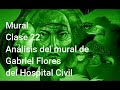 Mural Clase 22 - Análisis del moral de Gabriel Flores del Hospital Civil