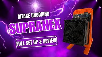 🔧 Bitaxe SupraHex Unboxing & Setup | 4.2+ TH/s Deluxe Crypto Miner! 💰
