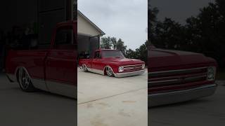 Red 68 C10 Photoshoot First 90• Photoshoot of the Year #c10 #Broncolor #customtrucks #truck #trucks