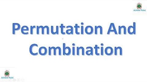 permutation and combination part 1 class 11 I basic to advance  l IITJEE l KVPY I chapter 7