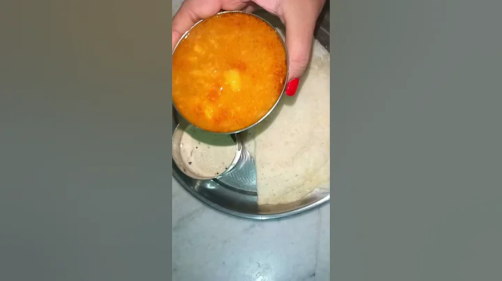 Wake Up To A SUPER Thursday Breakfast!#Breakfast ideas#South Indian#Dosa Chatney 🤤🍛