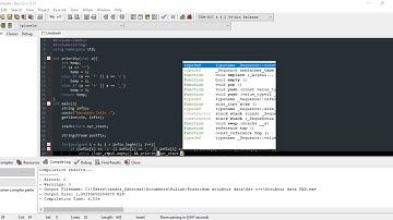 Cara Merubah Nilai Infix to Postfix menggunakan tipe data Stack bahasa Pemrograman C++