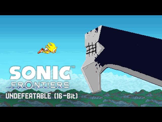 Sonic Frontiers - Undefeatable, but it's in a 2D sonic game. class=