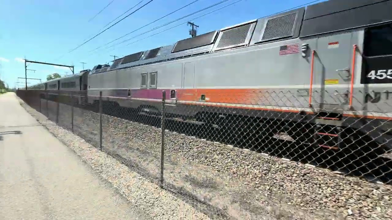 Post NJ Transit rail strike railfanning along the traction trail 5/20/25