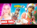 GIRL VOICE Trolling a FAMOUS Youtuber! ... (Andeh fell for it)