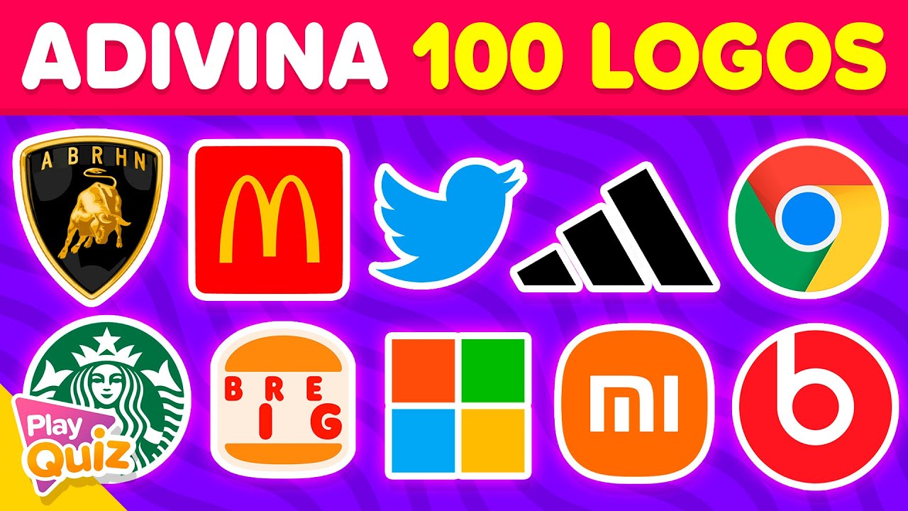 Guess 100 Logos ??? | Quiz Guess the logo | Play Quiz Trivia - YouTube