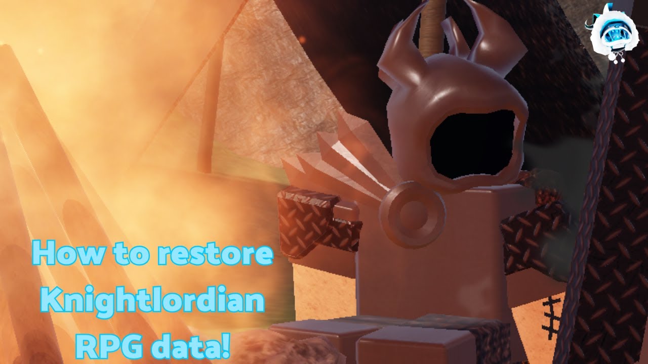 How to Restore your Data in Knightlordian RPG (Roblox) - YouTube