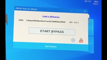 icloud bypass 12.4.7 and 13.5.1 free tethered for windows