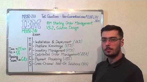 M2050-241 – IBM Exam Sterling Order Test Management Questions