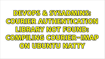 Courier authentication library not found: compiling courier-imap on Ubuntu Natty