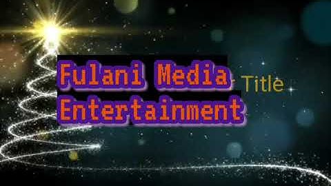 Seven days of the week in fulani language