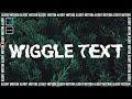 Wiggle Text Animation in Alight Motion (Sam Kolder Inspired)