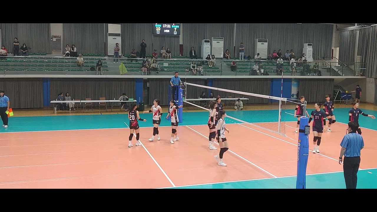 Red Sparks vs Pink Spiders 3set on 03 Jul 2025 in Danyang