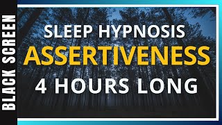 Sleep Hypnosis for Assertiveness (4 Hour) Sleep Meditation - Black Screen screenshot 5