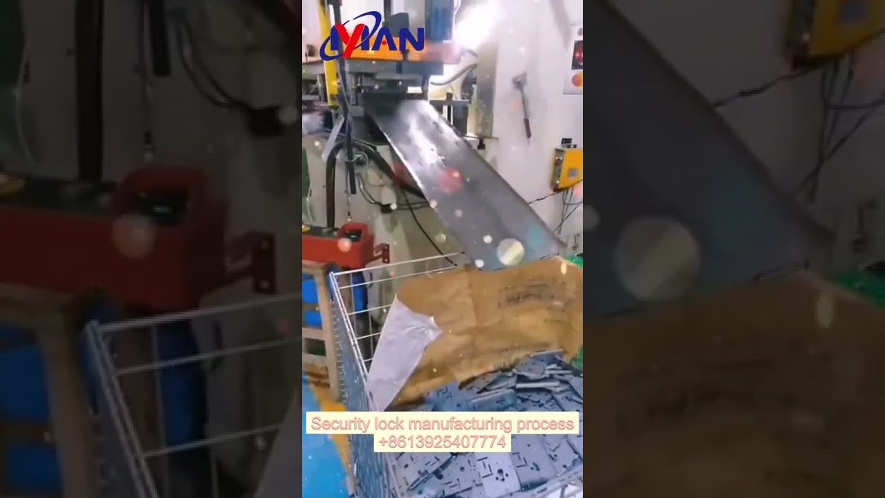 Electronic lock body making machine electronic lock parts stamping dies