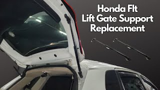 2015+ HONDA FIT /JAZZ  GK5  Lift Gate Support Gas Strut Removal & Installation #hondafit