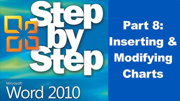 Inserting and Modifying Charts in Word 2010 - Part 8