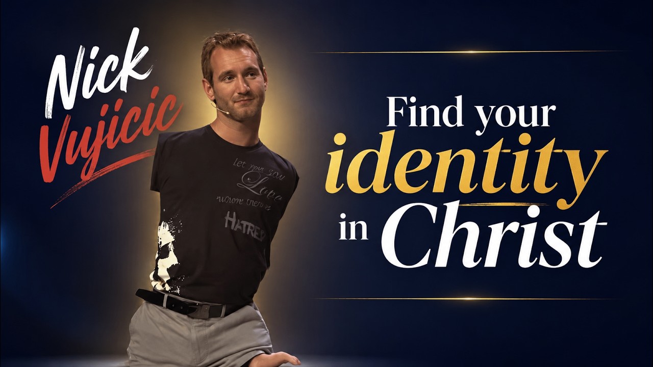 Thumbnail for Find Your Identity in Christ | Nick Vujicic’s PASSIONATE Message on Truth, Faith, and Purpose