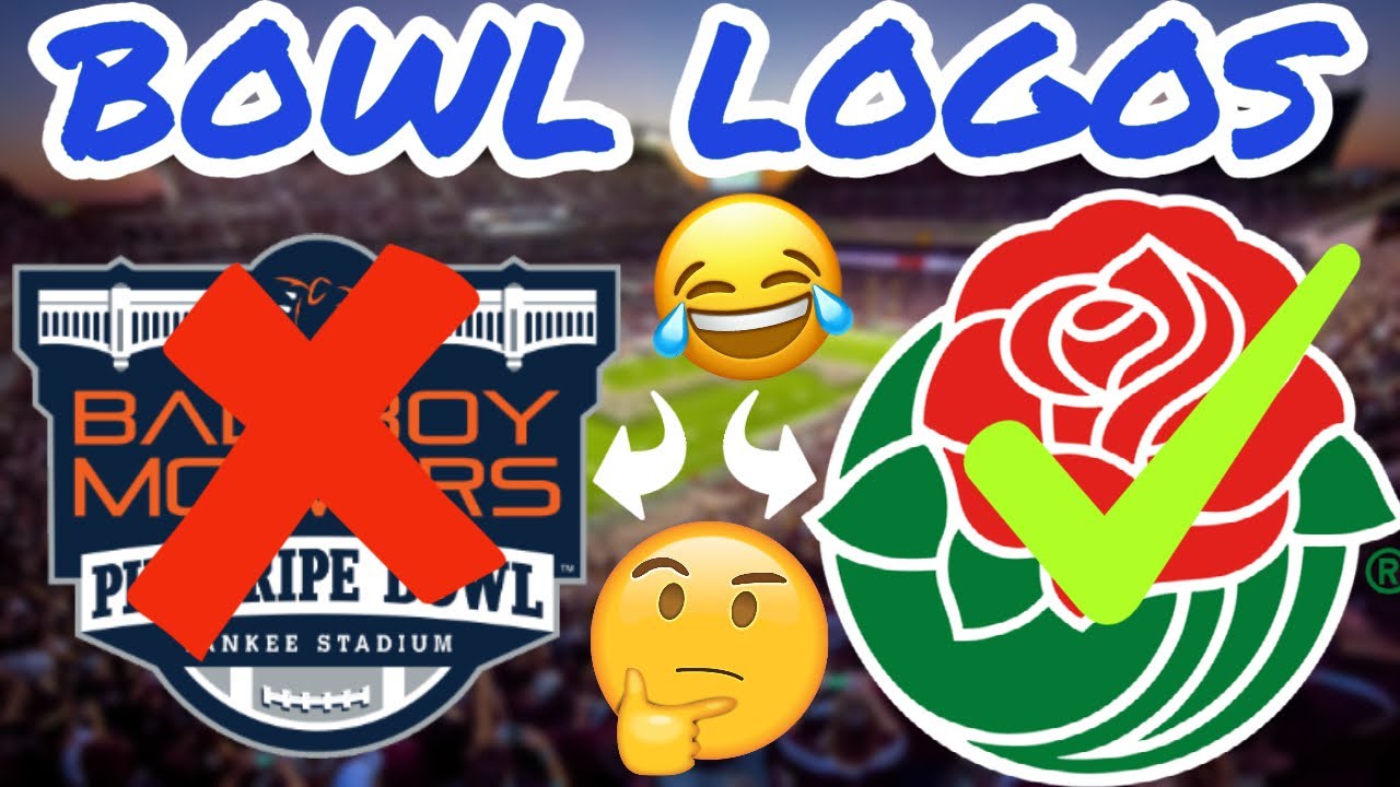 Ranking all 41 CFB Bowl Game Logos from *WORST* to *BEST* YouTube