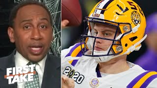 Stephen A. says Tua Tagovailoa has a higher ceiling than Joe Burrow | First Take