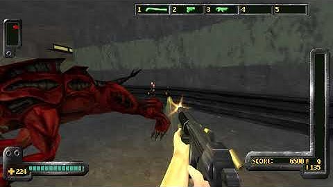 Half-Life: Alpha in DOOM Engine - C1A1 with HL Alpha Textures