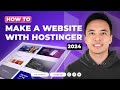 Hostinger website builder tutorial  create a professional website blog  online store 2024