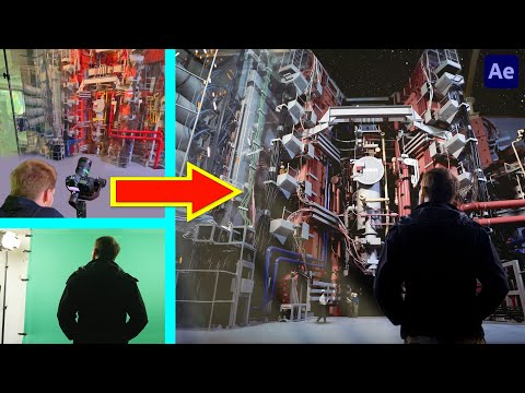 How to use MINIATURE MODELS as your movie sets (like Titanic) - After Effects Tutorial