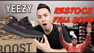 yeezy bred restock 2019