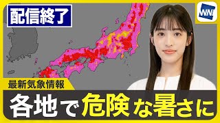 ウェザーニュースの配信のサムネイル画像