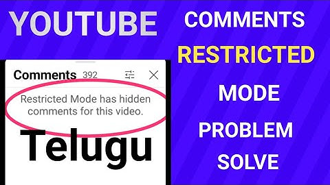 #Restricted mode has hidden comments for this video.# problem solve#video#