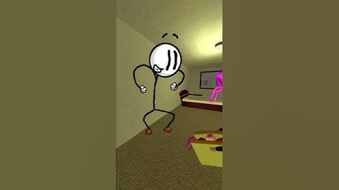 Indian Cockroach Super And Henry Stickmin Chasing in Liminal Hotel Nextbots Gmod