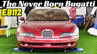 The Never Born 1993 Bugatti EB112 Sedan - Walkaround &amp; Details - Modena Motor Valley Fest 2023