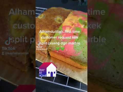 Video: Kek Cawan Lemon Coklat Marble