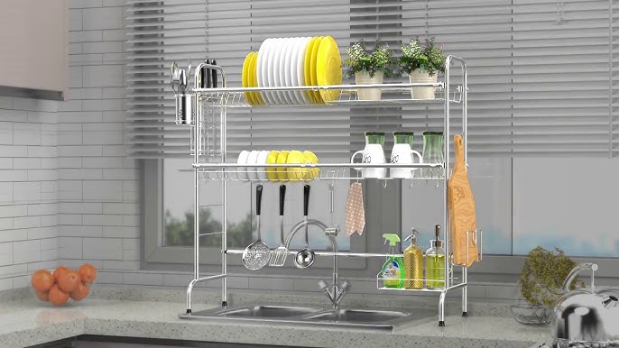  G-TING Dish Drying Rack, Dish Rack for Kitchen