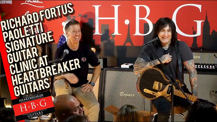 G N'R's Richard Fortus Paoletti Signature Guitar C...