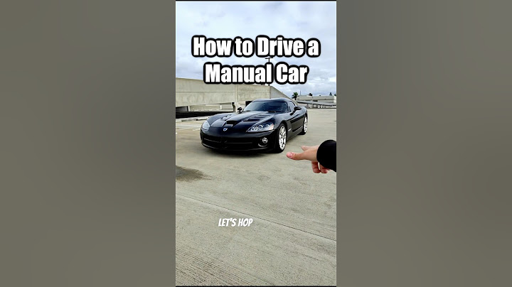 How to drive a manual car for beginners in 8 steps! [2025 Version] #manual #manualcar #stickshift
