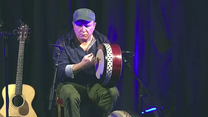 Flook at The Live Room at Saltaire, John Joe Kelly Bodhrán Solo