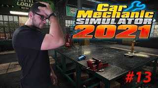 ЗАЧЕМ МНЕ СТОЛ ДЛЯ РЕМОНТА КУЗОВНЫХ ДЕТАЛЕЙ ► CAR MECHANIC SIMULATOR 2021 ► #13