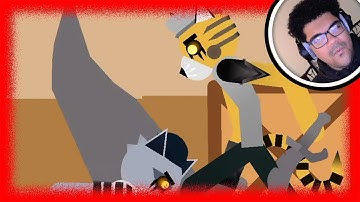 Tigry Vs Rash (Piggy Roblox) - Stick Nodes Piggy Animation by Thanatos Mation (REACTION VIDEO)