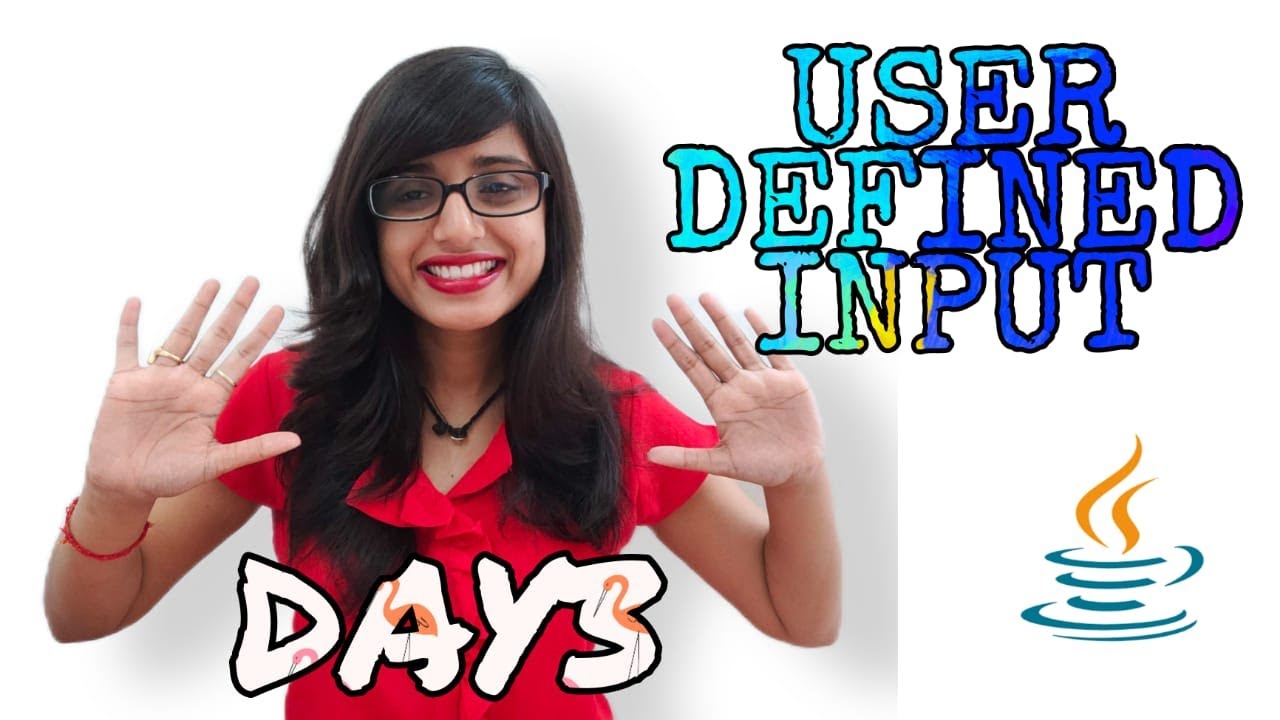User Defined Input || Day 3 - YouTube